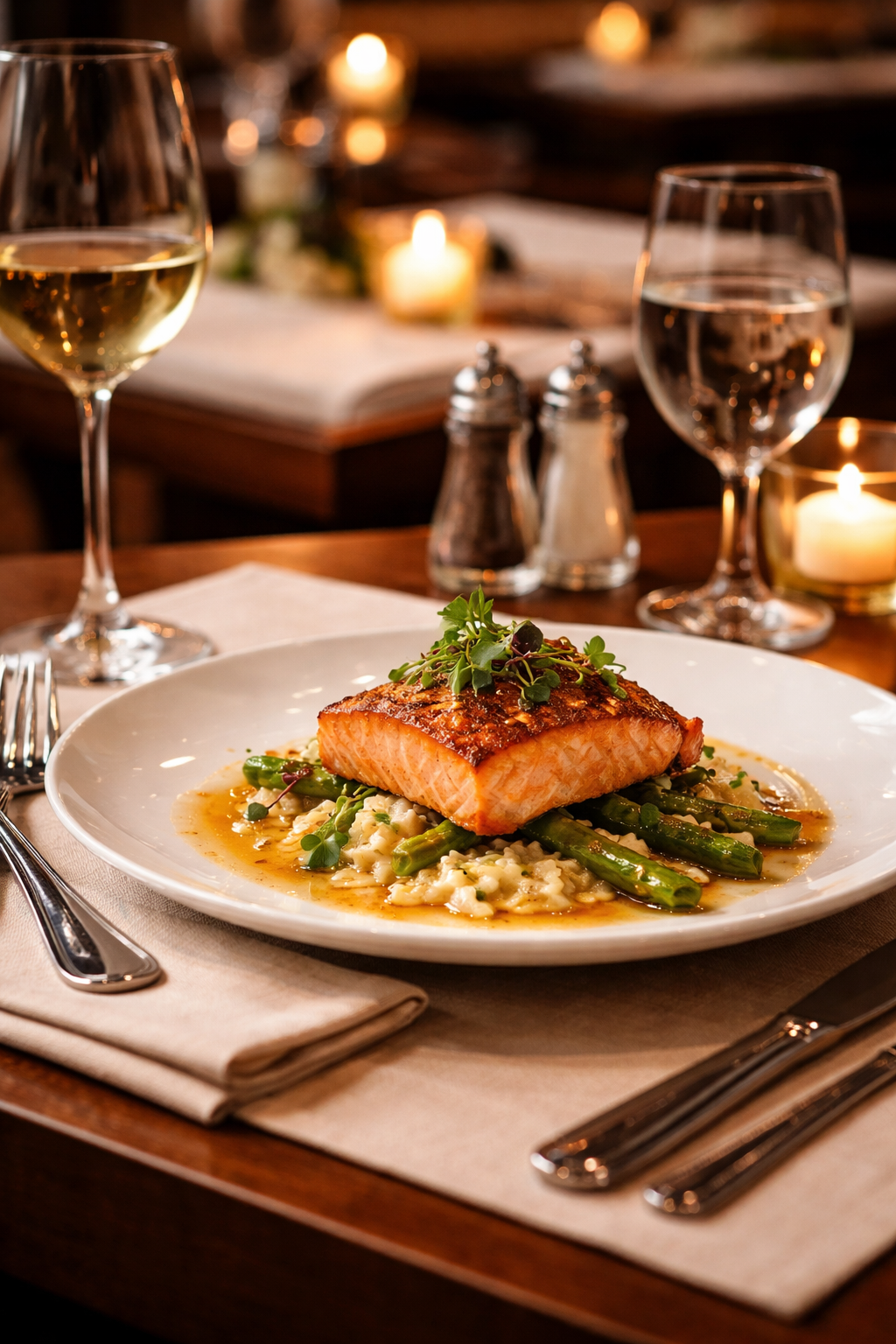 Image of a restaurant dish